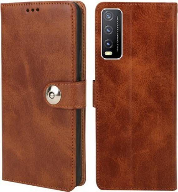 Aarov Flip Cover for Vivo Y12G