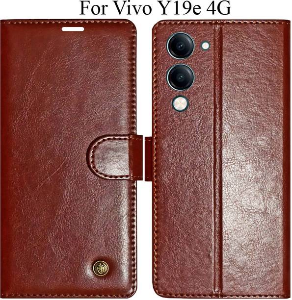 MAXSHOPY Flip Cover for Vivo Y19e 4G