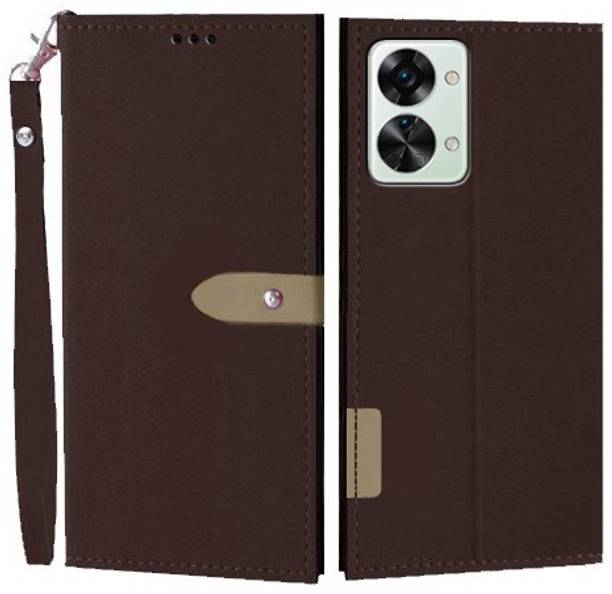 Krofty Flip Cover for OnePlus Nord 2T 5G