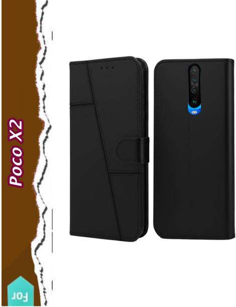 HLOFLY Flip Cover for Poco X2