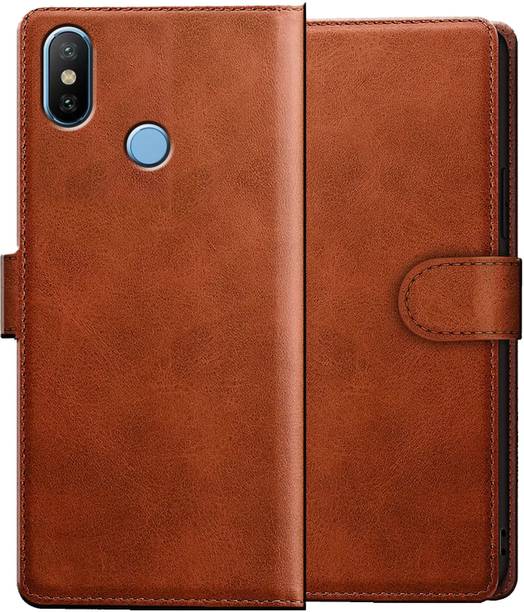 PFOAM Flip Cover for MI Y2 |Vegan PU Leather |Foldable Stand & Pocket |Magnetic Closure