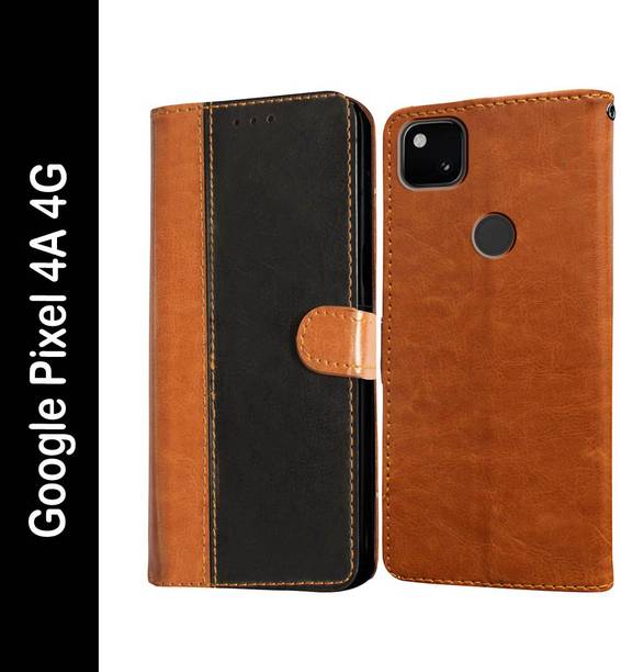 Casotec Flip Cover for Google Pixel 4A