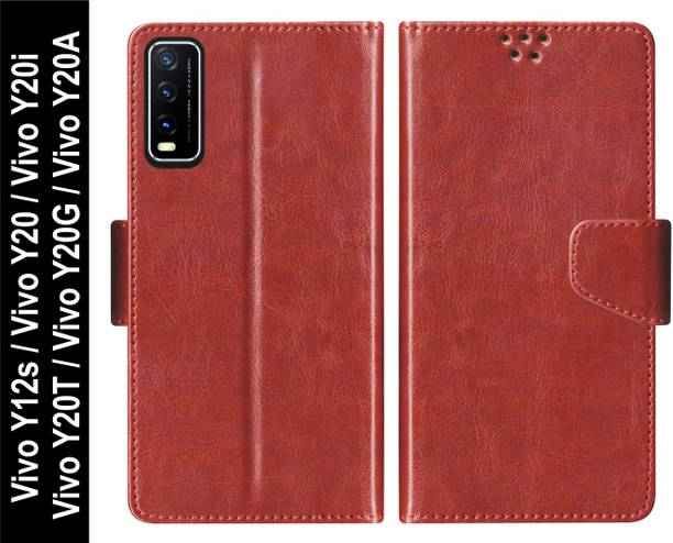 RKFLIP Flip Cover for Vivo Y20, Vivo Y20i, Vivo Y20T, Vivo Y20G, Vivo Y20A