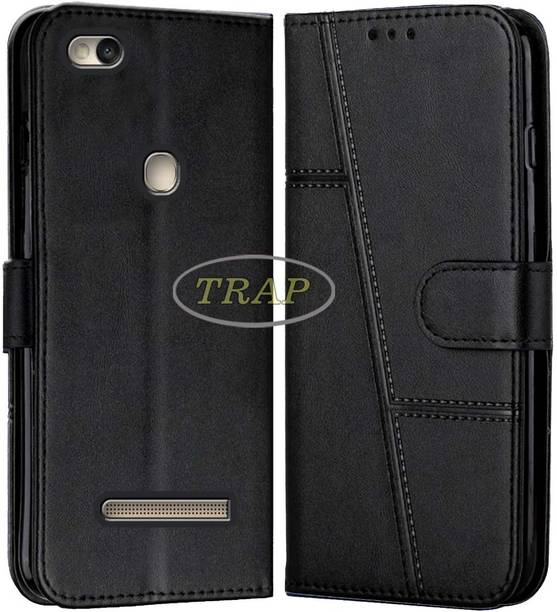Trap Premium Flip Cover Flip Cover for Mi Redmi 4A