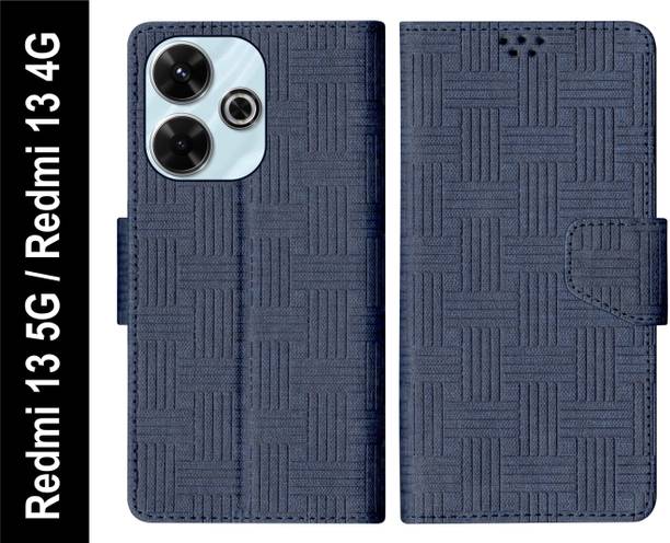 SBMS Flip Cover for Redmi 13 5G / Redmi 13 4G