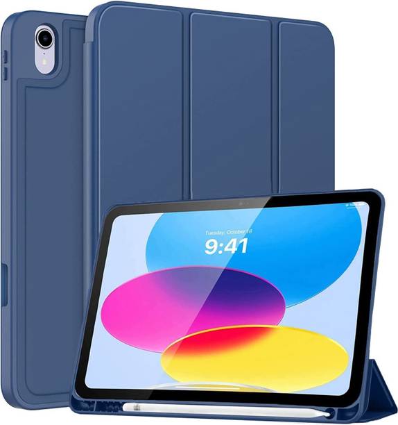ST Creation Flip Cover for iPad 10th Generation Cover (A2696 A2757 A2777), iPad A16 2025 (A3355,A3356)