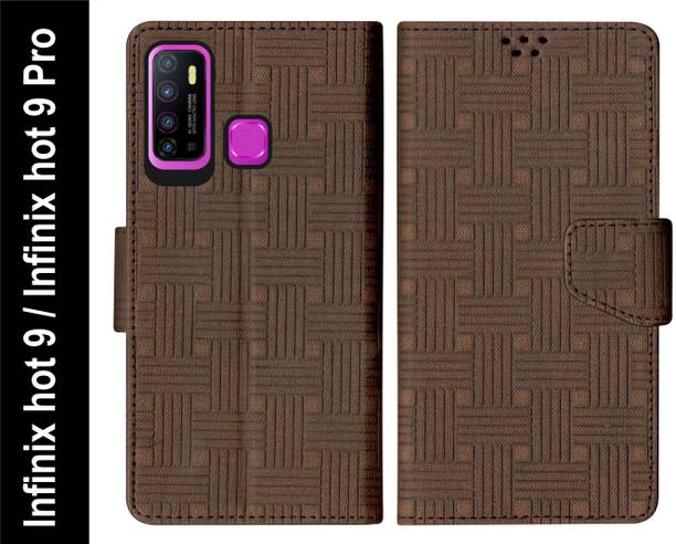 SBMS Flip Cover for Infinix hot 9, Infinix hot 9 Pro