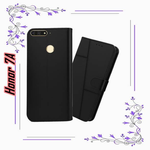 PRAJCASE Flip Cover for Honor 7A