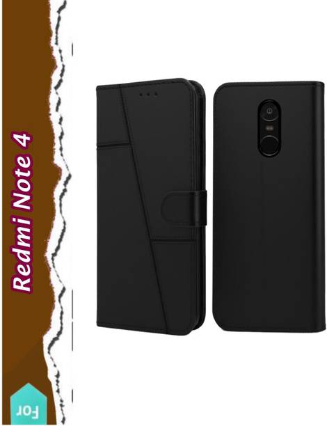 HLOFLY Flip Cover for Mi Redmi Note 4