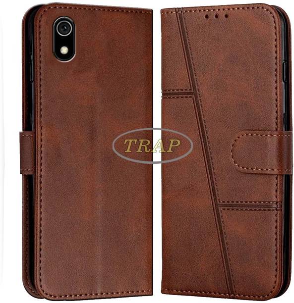 Trap Premium Flip Cover Flip Cover for Mi Redmi 7A