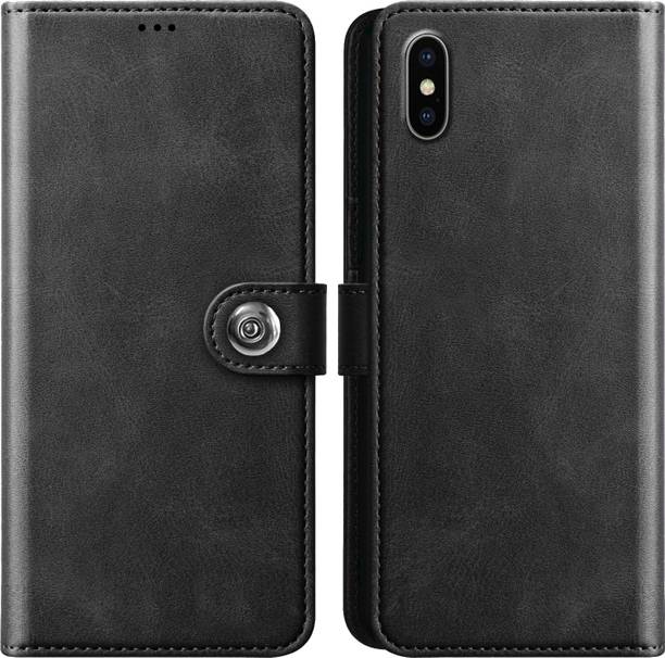 PikTrue Flip Cover for Apple iPhone XS Max