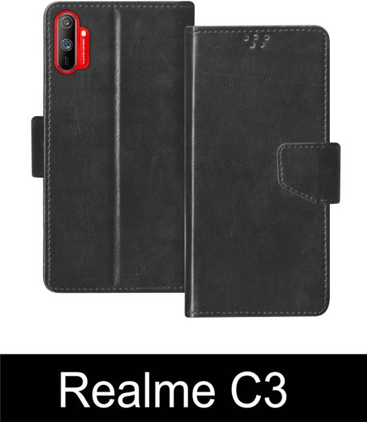 RKFIP Flip Cover for RKFLIP_Realme C3 _BLACK