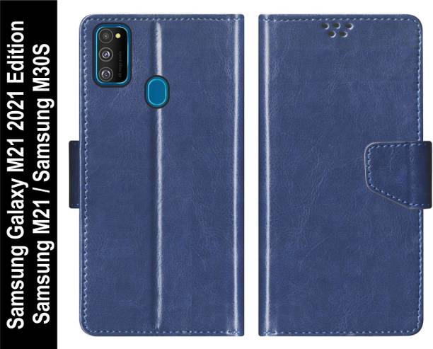SBMS Flip Cover for Samsung Galaxy M21 / Samsung M30s / Samsung M21 2021 Edition Back Cover Case