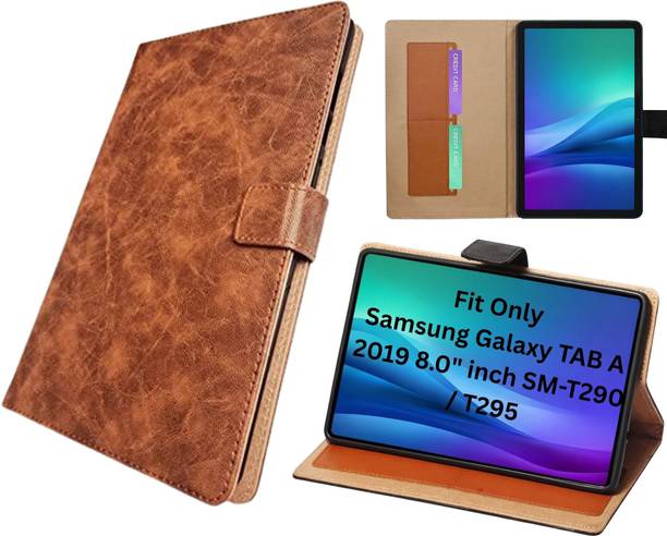 EasyTac Flip Cover for Samsung T290 / T295,Tab A 8.0 (2019)