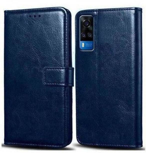 Mashgul Flip Cover for Vivo Y51 2020, Vivo Y51A, Vivo Y31 2021, Vivo Y53s