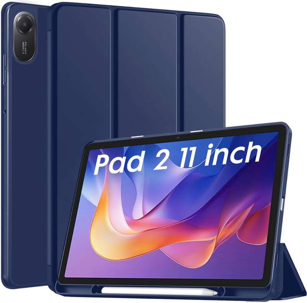 MJYK Flip Cover for Xiaomi Redmi Pad 2 11 inch 2025 Tablet Case [Pencil Holder]