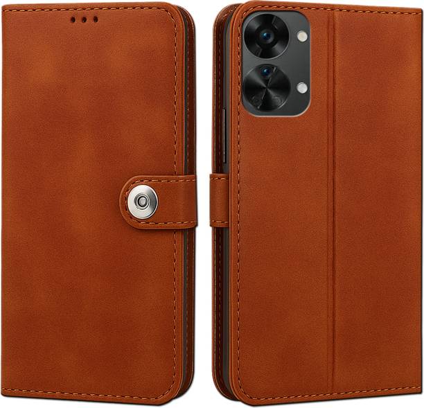 Lairon Flip Cover for OnePlus Nord 2T|Premium Leather Finish | Magnetic Closure |Kickstand Feature