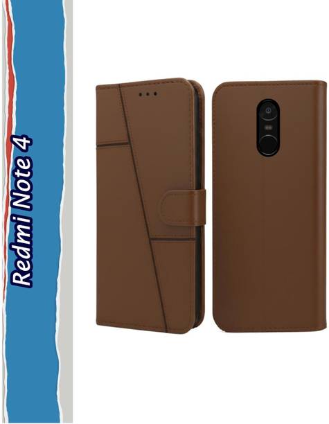 kasera Flip Cover for Mi Redmi Note 4