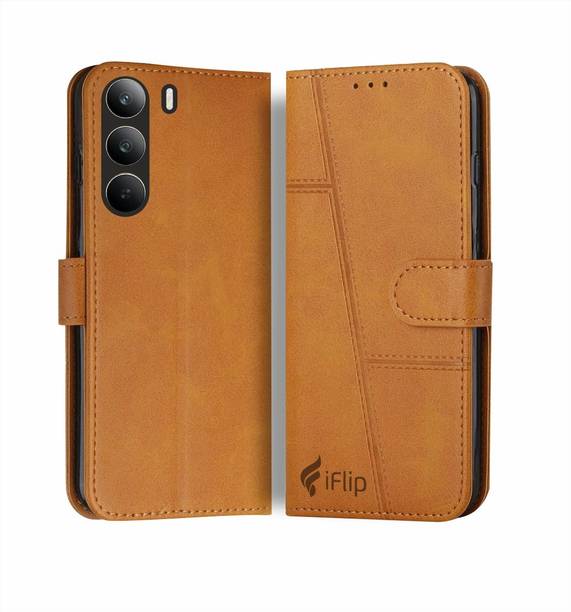 iFlip Flip Cover for REALME C73 5G, Card Pockets Wallet & Stand