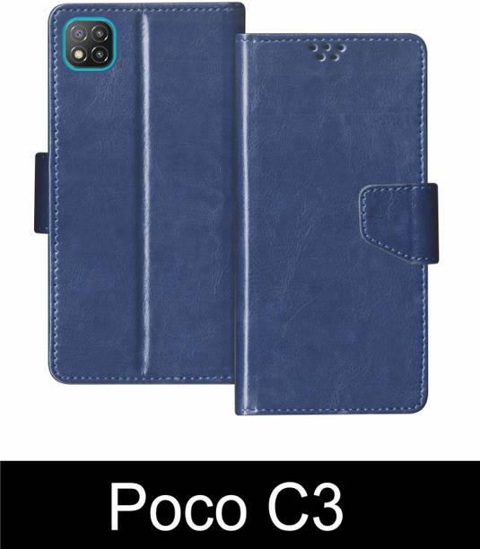 SBMS Flip Cover for Poco C3