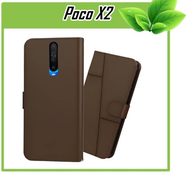 Oyota Flip Cover for Poco X2