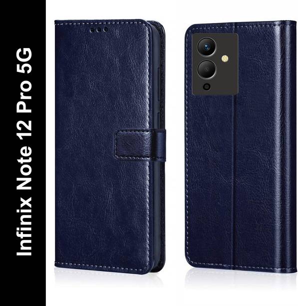 Flocculent Flip Cover for Infinix Note 12 Pro