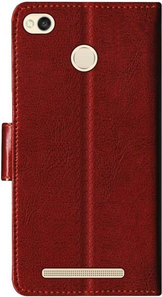 Juberous Flip Cover for Mi Redmi 3S Prime