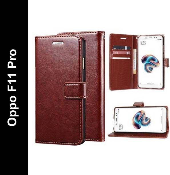 Aarov Flip Cover for OPPO F11 Pro
