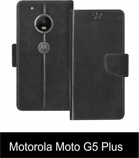 SBMS Flip Cover for Motorola Moto G5 Plus