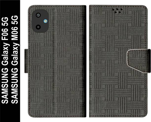SBMS Flip Cover for SAMSUNG Galaxy F06 5G / SAMSUNG Galaxy M06 5G Back Cover Case with Magnatic Closure