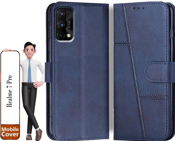 Oyota Flip Cover for Realme 7 Pro