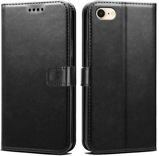 Juberous Flip Cover for Apple iPhone 8