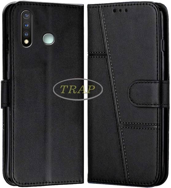 Trap Premium Flip Cover Flip Cover for Vivo Y19