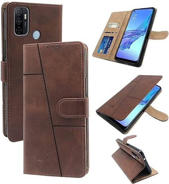 Manas Flip Cover for Oppo A33