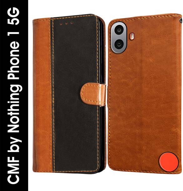 Casotec Flip Cover for CMF by Nothing Phone 1 (5G)