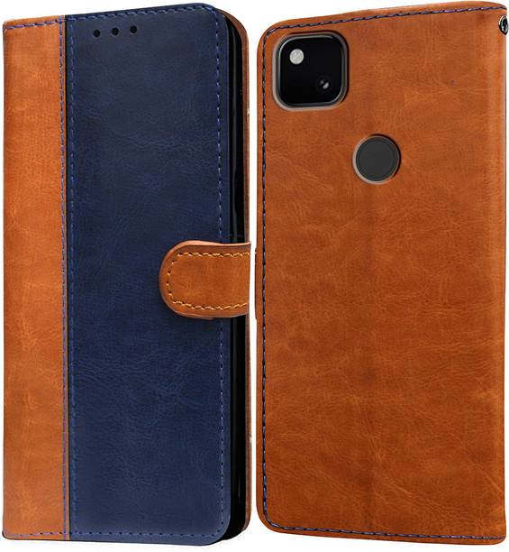 Casotec Flip Cover for Google Pixel 4A