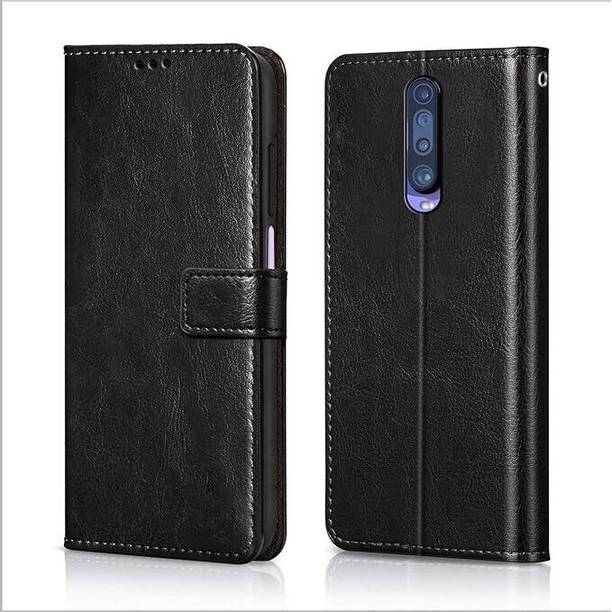 Dhaini Entreprises Flip Cover for Poco X2, Shockproof Wallet Style Magnetic cover, Inside Pockets & Inbuilt Stand