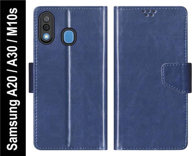 SBMS Flip Cover for Samsung Galaxy A30 / Samsung A20 / Samsung M10s Back Cover Case