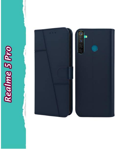 JYANI Flip Cover for Realme 5 Pro