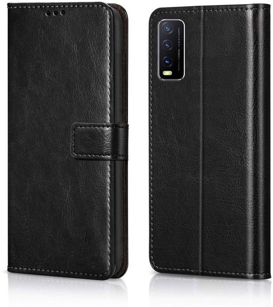 Flocculent Flip Cover for Vivo Y20A, Vivo Y20i, Vivo Y20G, Vivo Y20T, Vivo Y12s, Vivo Y12G, Vivo Y20