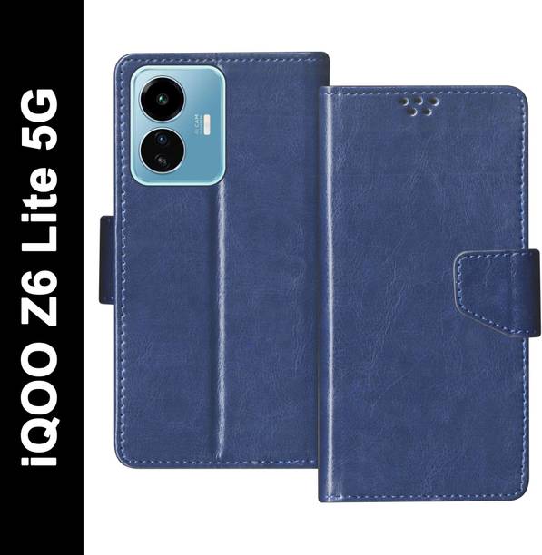 SBMS Flip Cover for IQOO Z6 Lite 5G