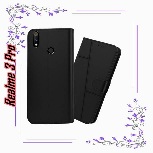 PRAJCASE Flip Cover for Realme 3 Pro