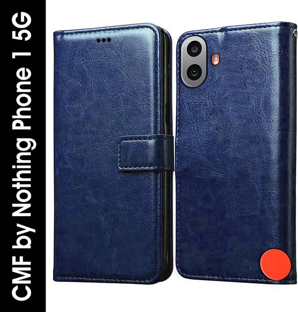 Casotec Flip Cover for CMF by Nothing Phone 1 (5G)