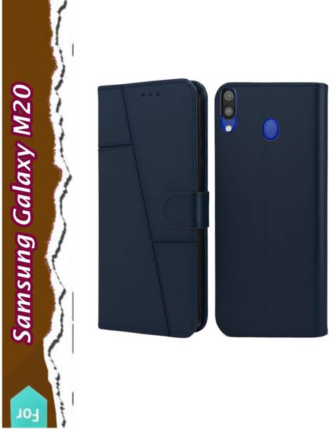 HLOFLY Flip Cover for Samsung Galaxy M20