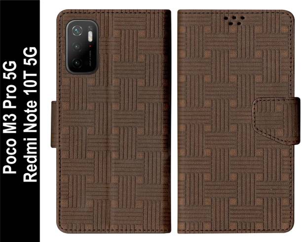 SBMS Flip Cover for REDMI Note 10T 5G / Poco M3 Pro 5G