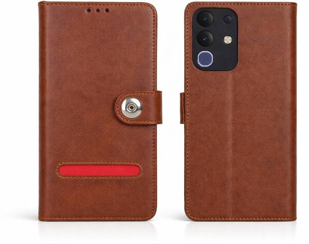 Acceszone Flip Cover for Vivo T4x 5G / iQOO Z10x 5G / Vivo Y31 Pro 5G