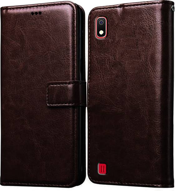 Casotec Flip Cover for Samsung Galaxy A10