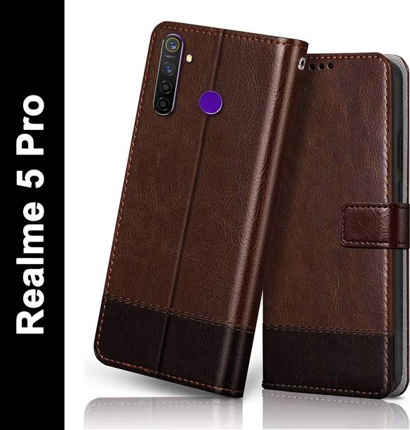 Winkel Flip Cover for Realme 5 Pro
