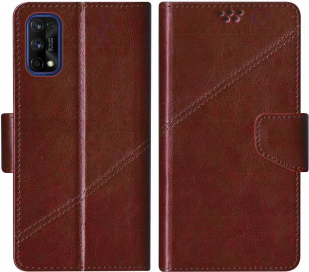 Glimring Flip Cover for Realme 7 Pro