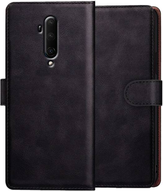 PFOAM Flip Cover for ONEPLUS 7T PRO |Vegan PU Leather |Foldable Stand & Pocket |Magnetic Closure